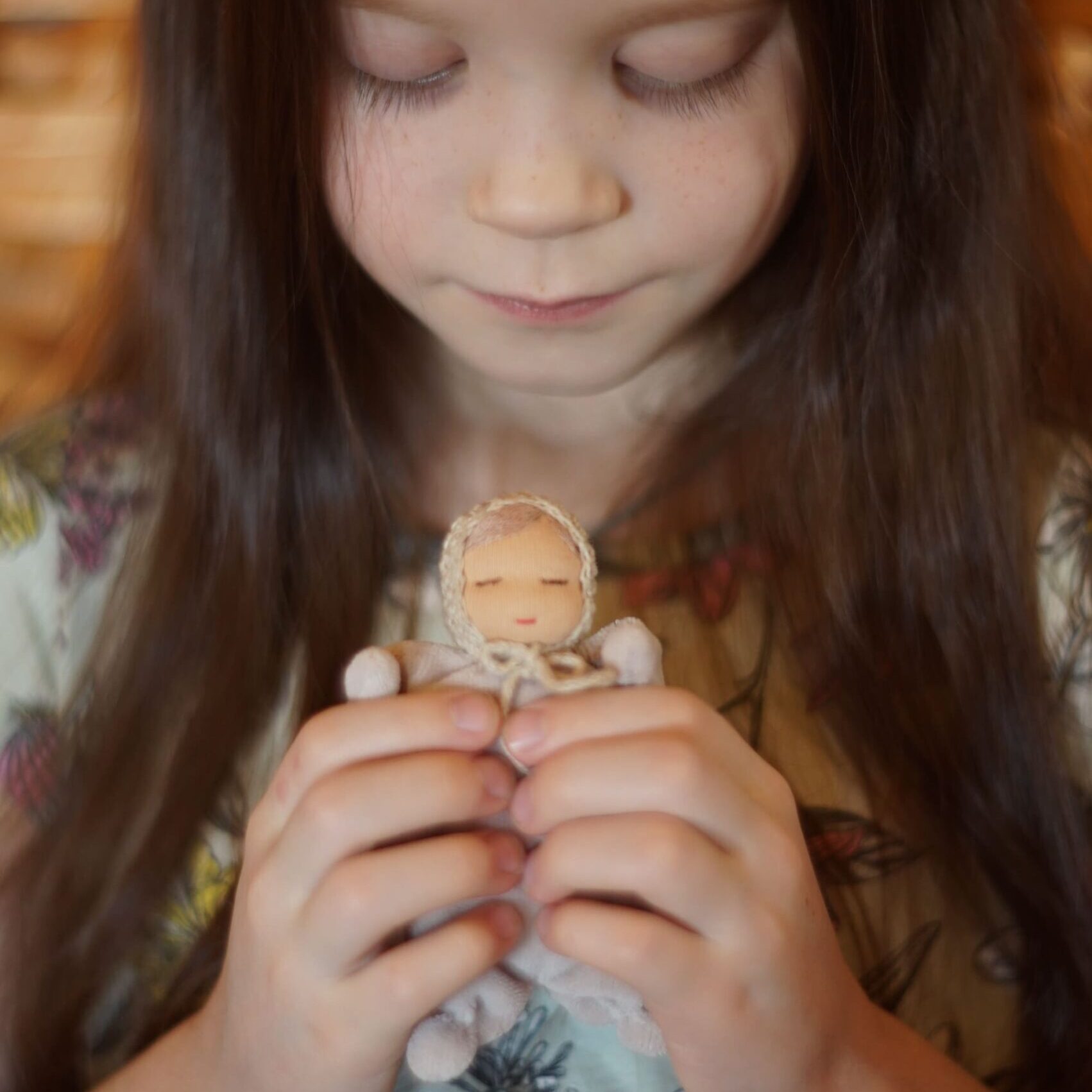 Small Waldorf doll, Pocket doll, Handmade doll 2 Small Waldorf doll handmade