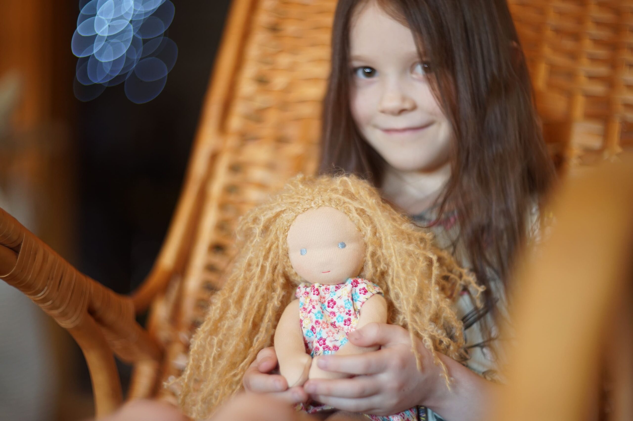 Waldorf doll with clothes, Soft sculpture doll, Organic doll 17 Soft sculpture doll, Organic doll